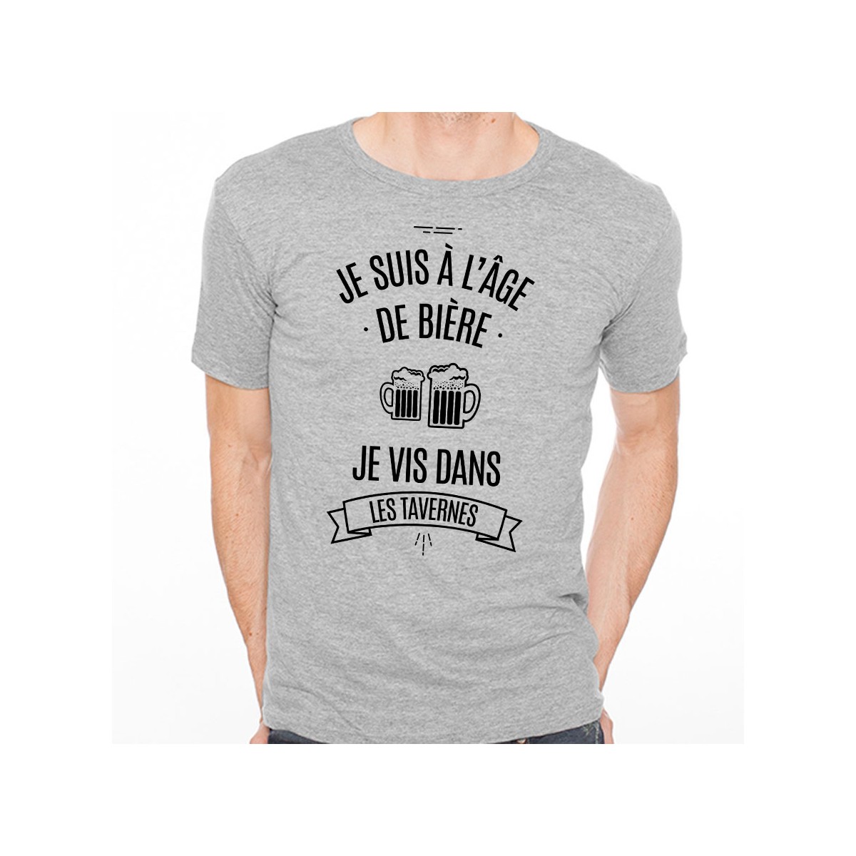 T-shirt Âge de bière