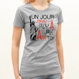 T-shirt Un jour j'irai à New-york avec toi