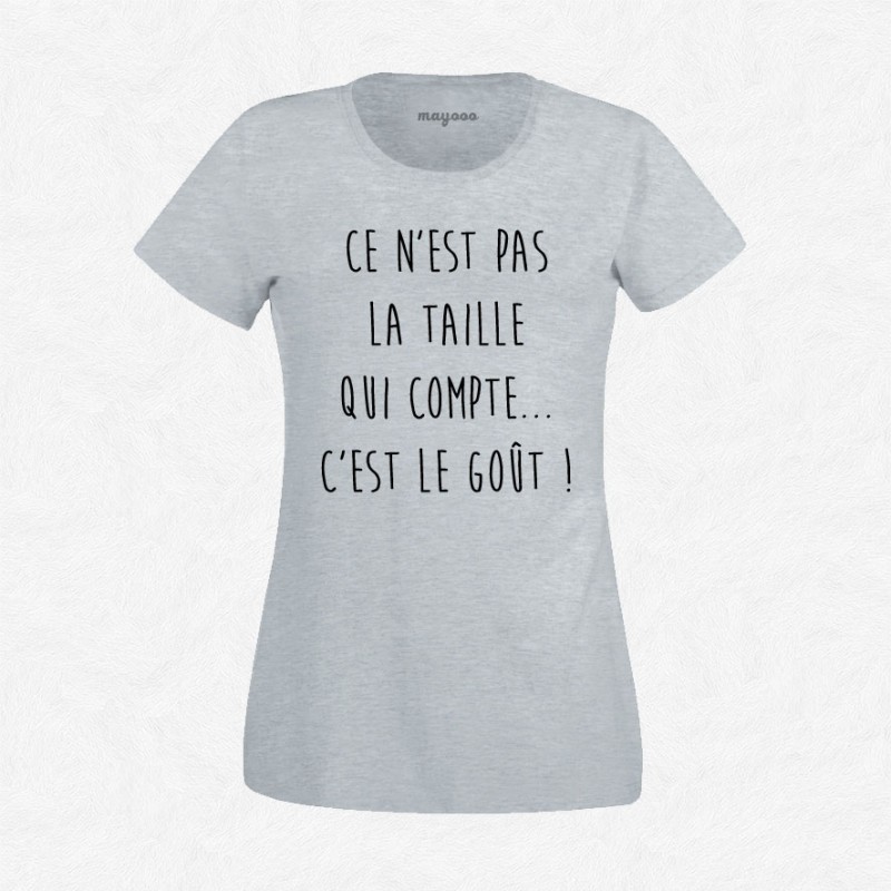 T-shirt Ce n'est pas la taille