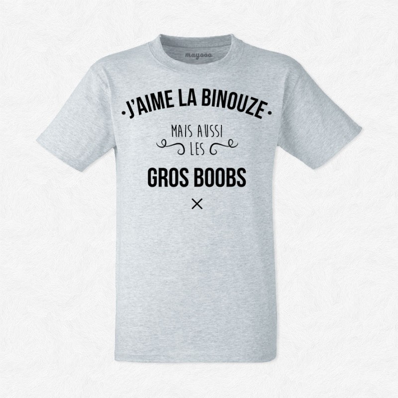 T-shirt J'aime la binouze