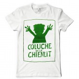 T-shirt Coluche ou la chienlit